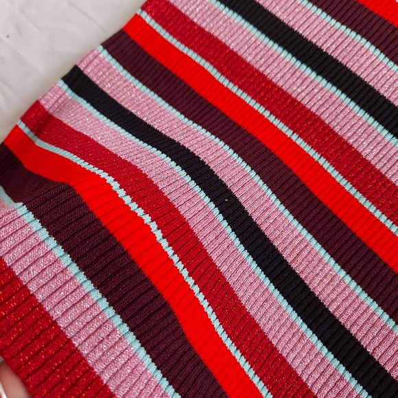 Metallic Striped Sweater Dress Bar III - Picture 3 of 5